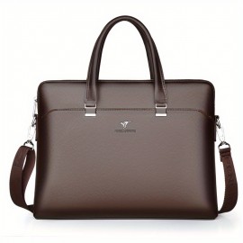 Men's Handbag Business Briefcase Computer Bag Large Capacity Conference Work Document Bag
